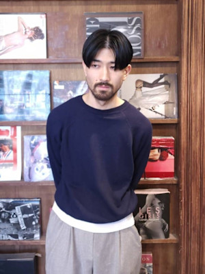 クラシック 前下がりショート センターパートショート/池田裕