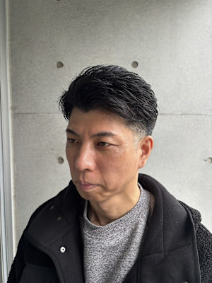 大人清潔感フェードショート