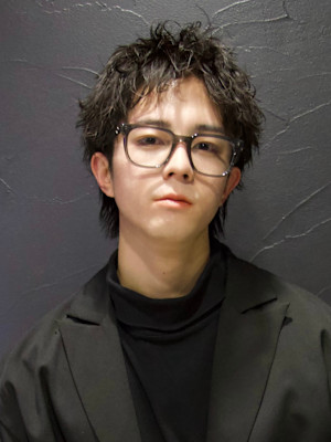 スパイキーショート×ルーズショート×ルーズパーマ×men's