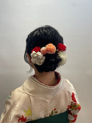 〈木賀　絵莉子〉卒業式×ヘアセット×着付け