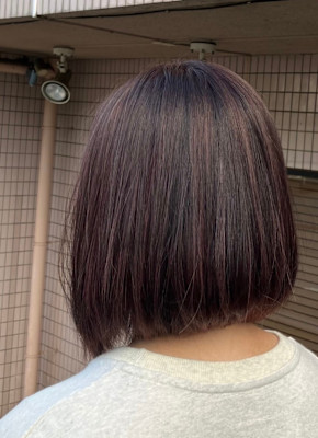 S'ボブ(前下がりボブ)