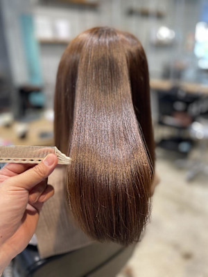 フルカラー+髪質改善トリートメント