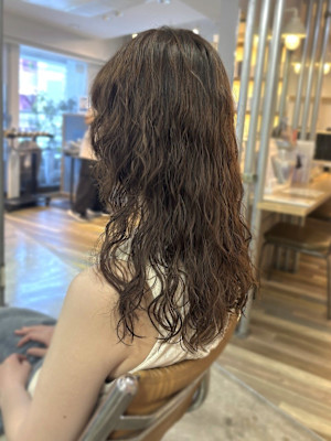 くせ毛風ゆるふわパーマ