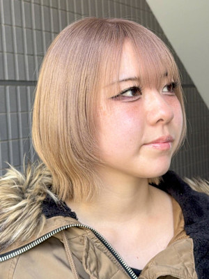 レイヤーボブ/平成ぎゃるハイトーン