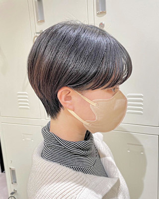 ショート×ショートボブ×ボブ×大人ショート×横浜×石川町