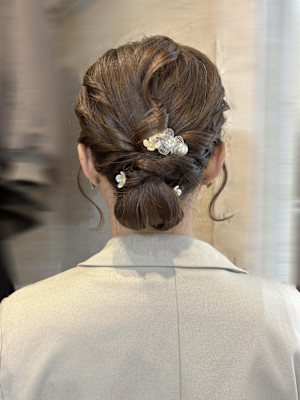 《あやね》ヘアセット／アップ／シニヨン