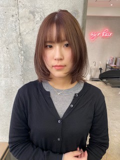 レイヤーカットレイヤースタイル大人ヘア北千住