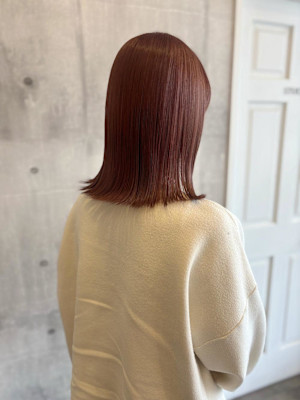 ブリーチなしWカラーで、チェリーピンク《ARCH Mayu》