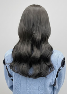 ◎ブリーチなし髪質改善グレージュ×透明感ロング