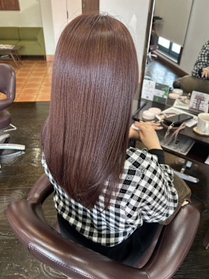 髪質改善カラー
