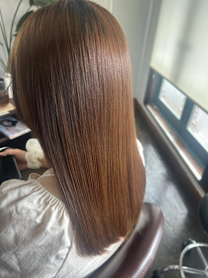 髪質改善ストレート