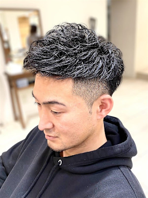 メンズ/刈り上げ/ツーブロック/ショート