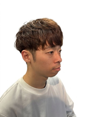 ツーブロックマッシュ