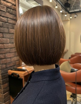 ツヤとまとまりの美髪ボブ【170スタイル】