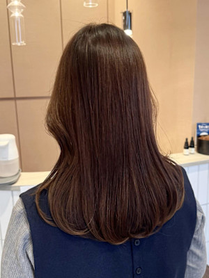 20代30代40代50代オレンジブラウンカラー韓国レイヤー