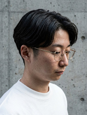 メンズナチュラル大人センターパート♯42