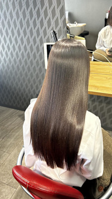 髪質改善ストレート
