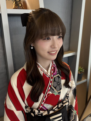 卒業式のお支度もお任せ下さい♪