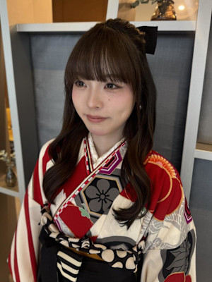 卒業式のお支度もお任せ下さい♪