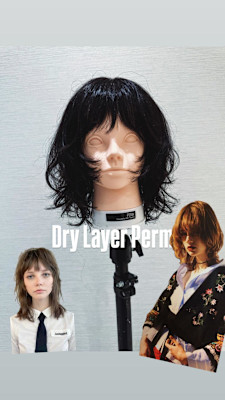 ザクザクふわふわパーマ/抜け感パーマ