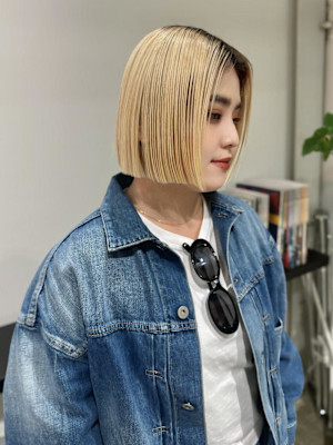 ブロンドボブ/RIHO