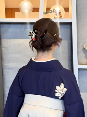 卒業式やイベントにぴったりタイトヘアアレンジ！