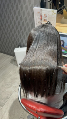 髪質改善ストレート