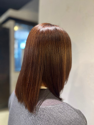 艶で魅せるボブ