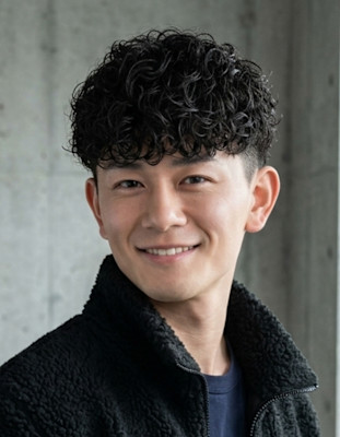 メンズ海外風スペインカールスタイル♯82