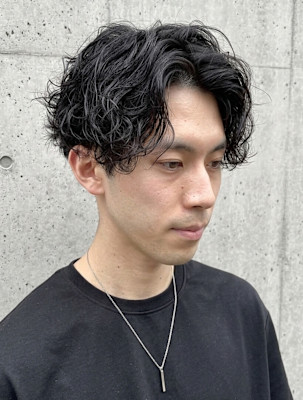 【メンズ骨格補正】抜け感×都会的コンマヘア＃21