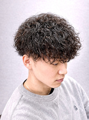 朝ラクに決まるナチュラルパーマ