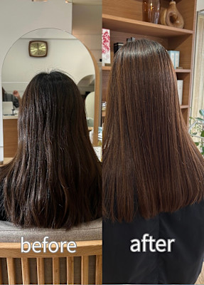 縮毛矯正/ケアストレート/艶髪