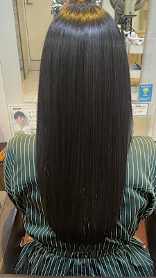 髪質改善カラー