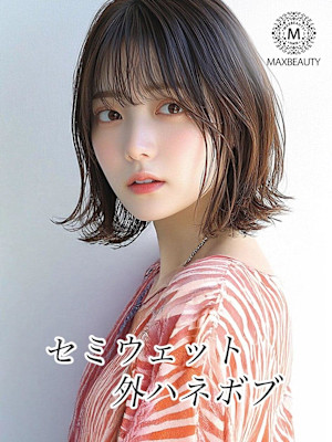 セミウェット外ハネボブ☆銀座/東京駅