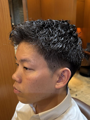 アイロンパーマ