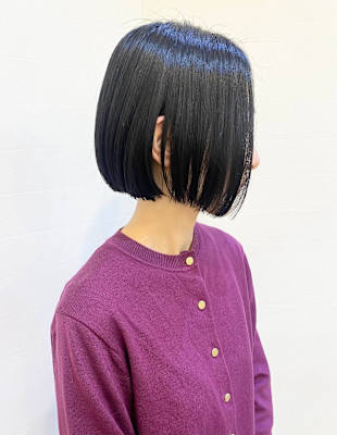 【morio成増/一戸】大人可愛いミニボブ黒髪