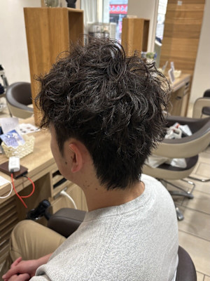 メンズ/刈り上げ/ツーブロック/メンズパーマ