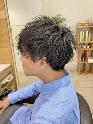 メンズ/刈り上げ/ショート/パーマ/メンズパーマ