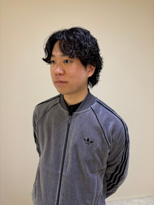 スパイラルツイストパーマ×ウルフ