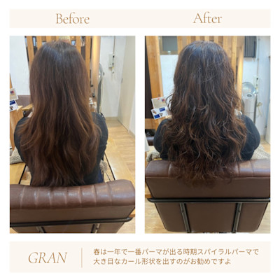 お客様髪質改善データ2005（春パーマ）