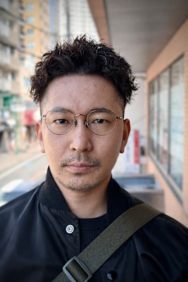 メンズカットショートパーマピンパーマ