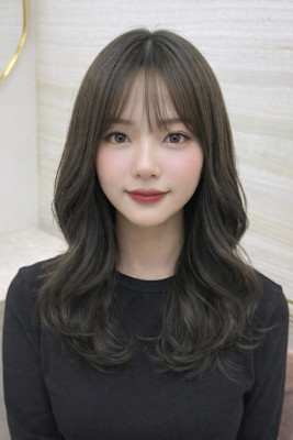 《高橋亜美》オリーブグレージュ/Wカラー/大宮