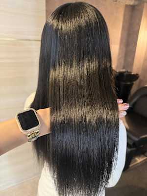 《高橋亜美》ブルーブラック/艶カラー/大宮