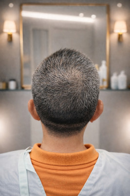 薄毛を活かす清潔感ベリーショート