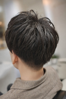 王道ナチュラルマッシュショート