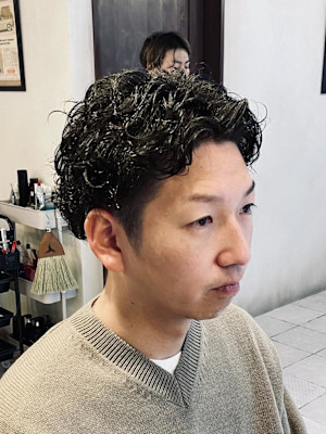 【30代 男性】ビジネスセンターパーマ