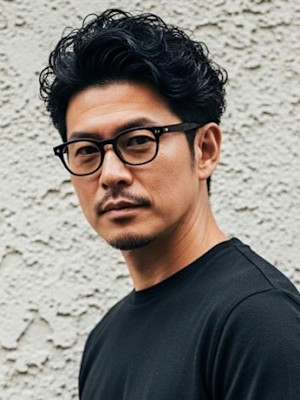 メンズ/パーマ/ショート