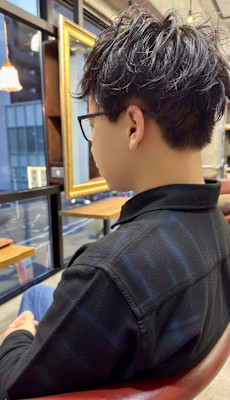 メンズルーズパーマ