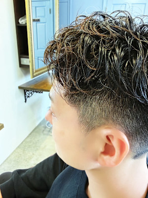 メンズルーズパーマ