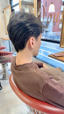 メンズルーズパーマ